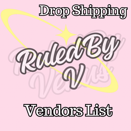 DROP SHIPPING VENDORS LIST
